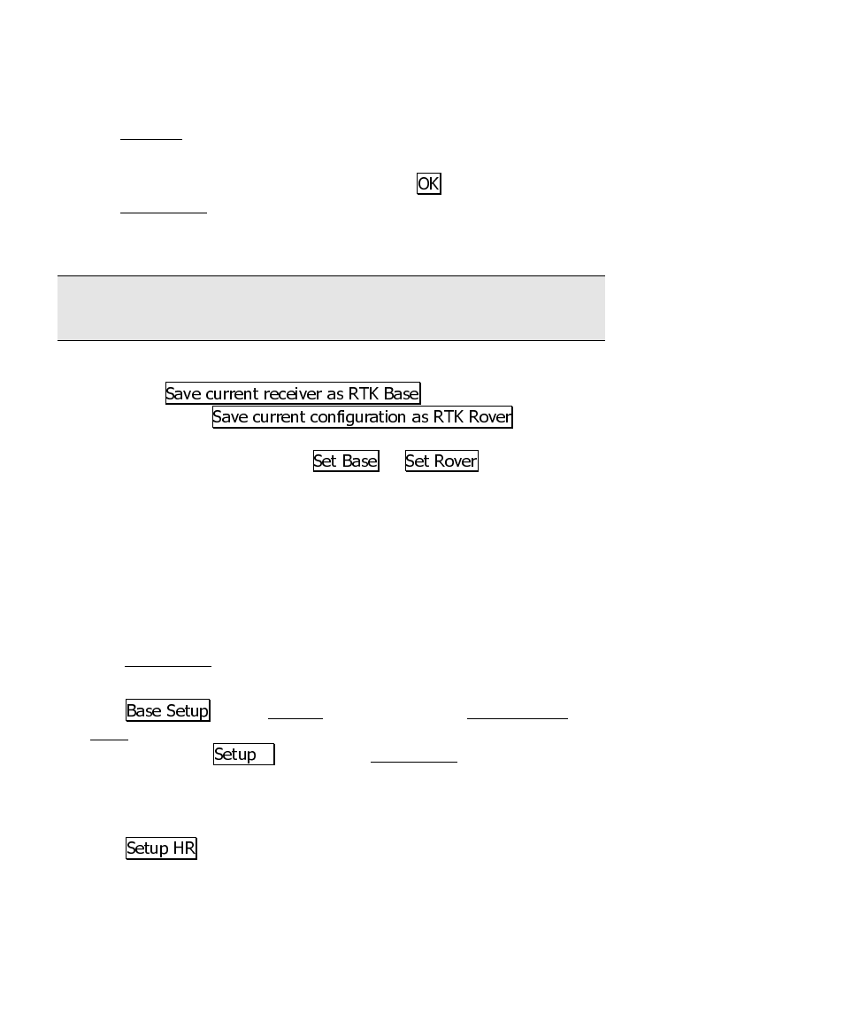 Base station receiver setup | Spectra Precision Survey Pro CE v3.60 GPS User Manual User Manual | Page 34 / 187