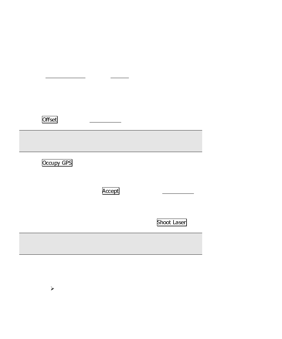 Offset point | Spectra Precision Survey Pro CE v3.60 GPS User Manual User Manual | Page 56 / 187