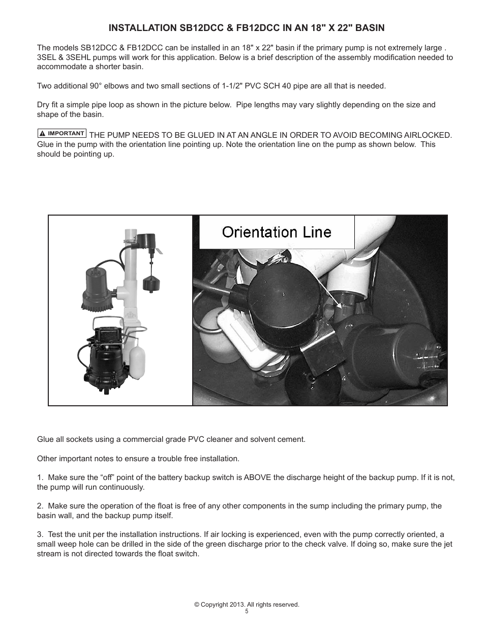 Star Water Systems FB12DCC (Flint & Walling) User Manual | Page 5 / 8