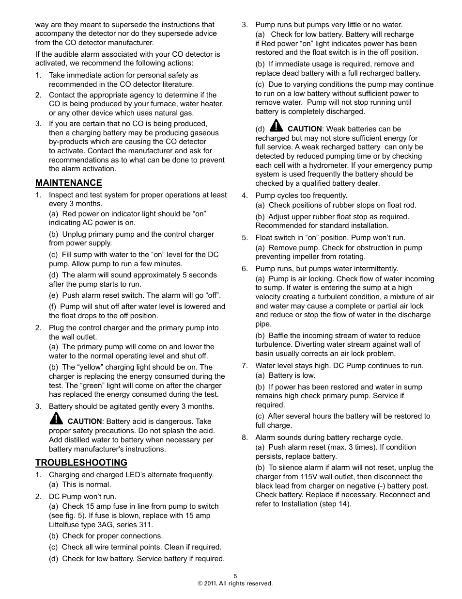 Star Water Systems 3SDHL User Manual | Page 5 / 6