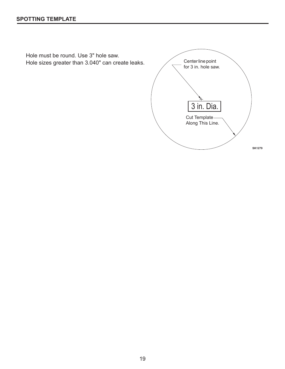 3 in. dia | Star Water Systems S1101 User Manual | Page 19 / 38