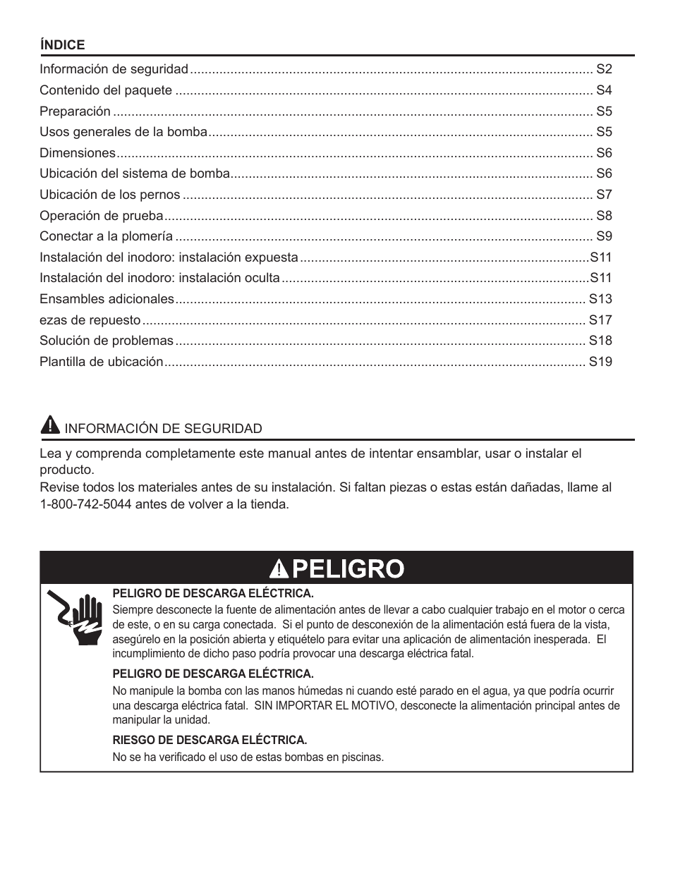 Star Water Systems S1101 User Manual | Page 21 / 38