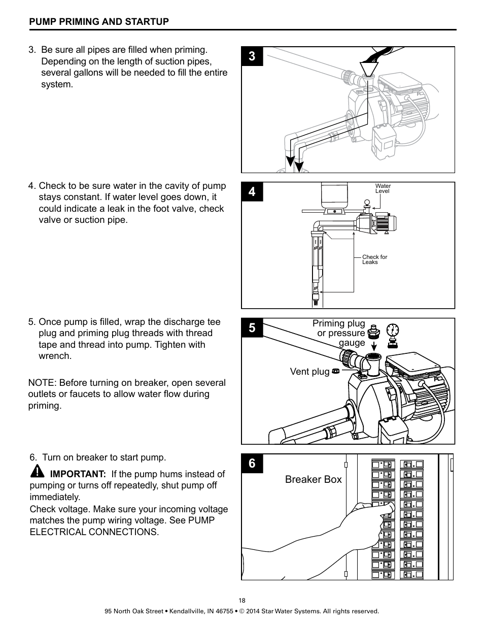 Breaker box | Star Water Systems SJ10 User Manual | Page 18 / 22