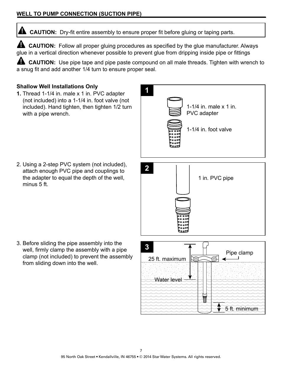 Star Water Systems SJ10 User Manual | Page 7 / 22