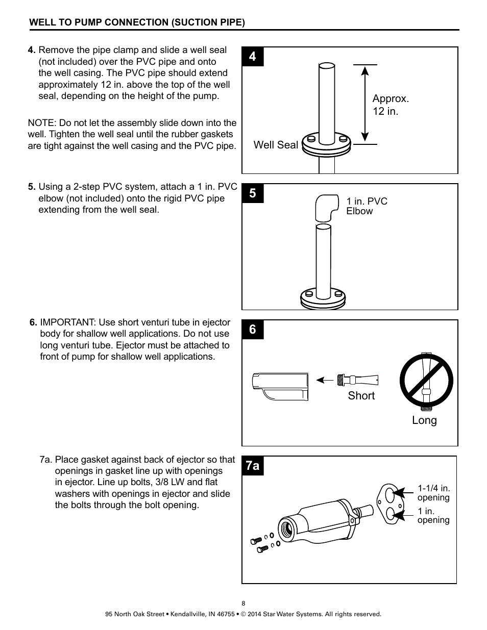 Star Water Systems SJ10 User Manual | Page 8 / 22