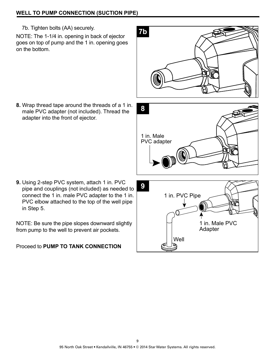 Star Water Systems SJ10 User Manual | Page 9 / 22