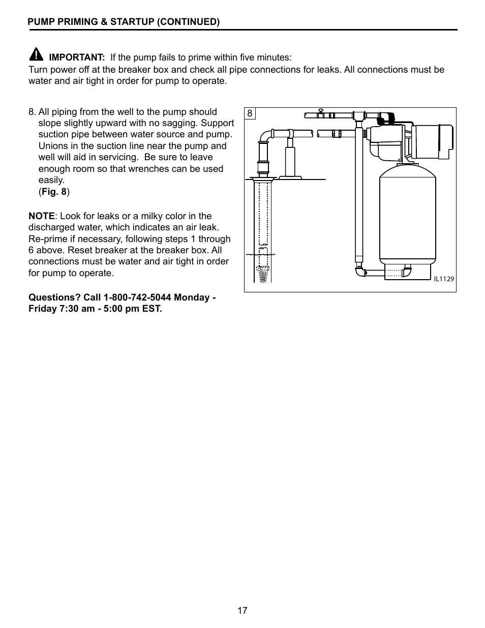 Star Water Systems EL10S User Manual | Page 17 / 20