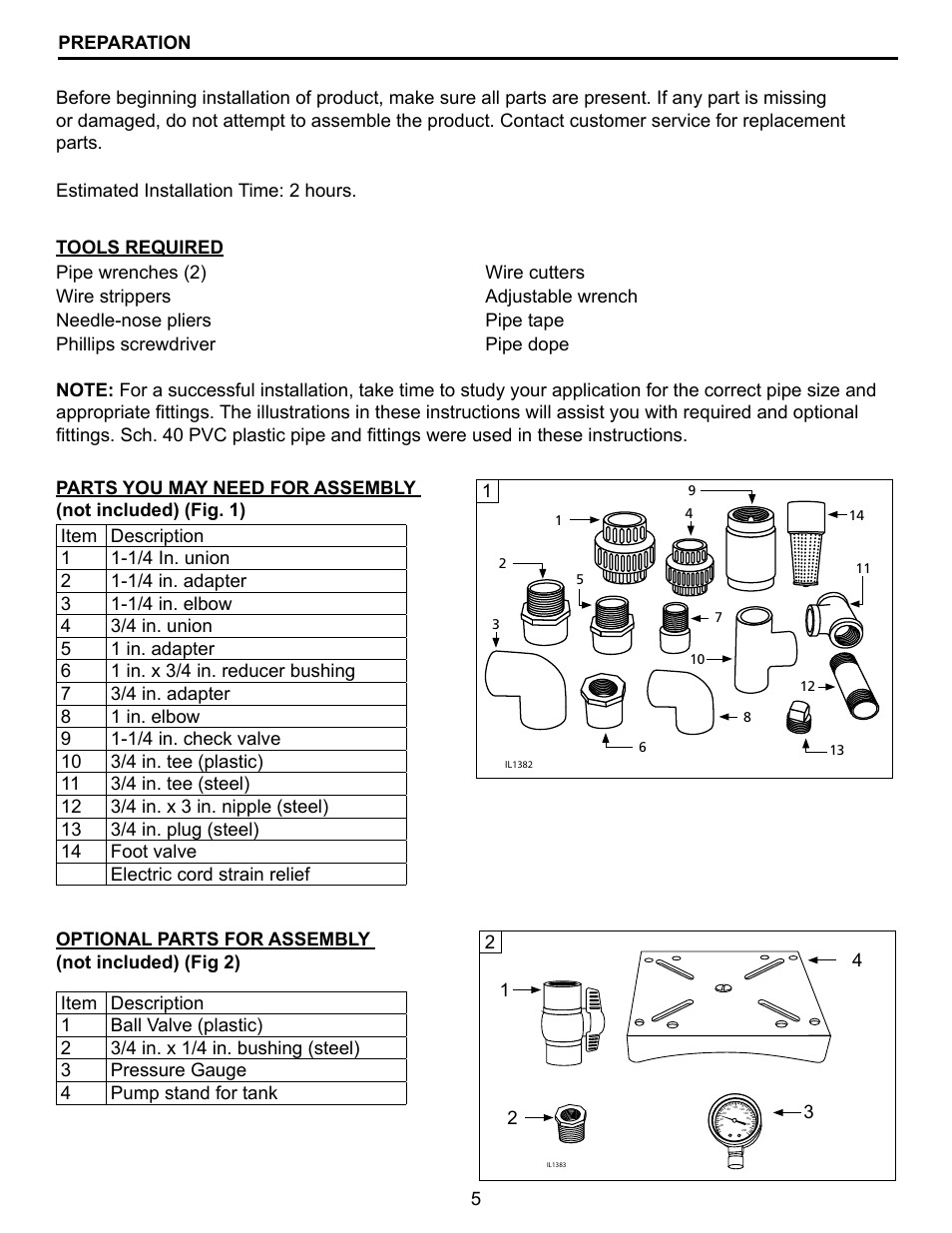 Star Water Systems EL10S User Manual | Page 5 / 20