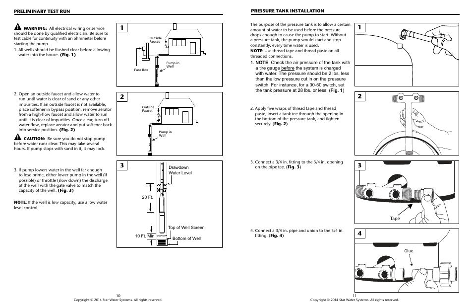 Star Water Systems Star 4in Sub Instr2&3-wire User Manual | Page 6 / 11