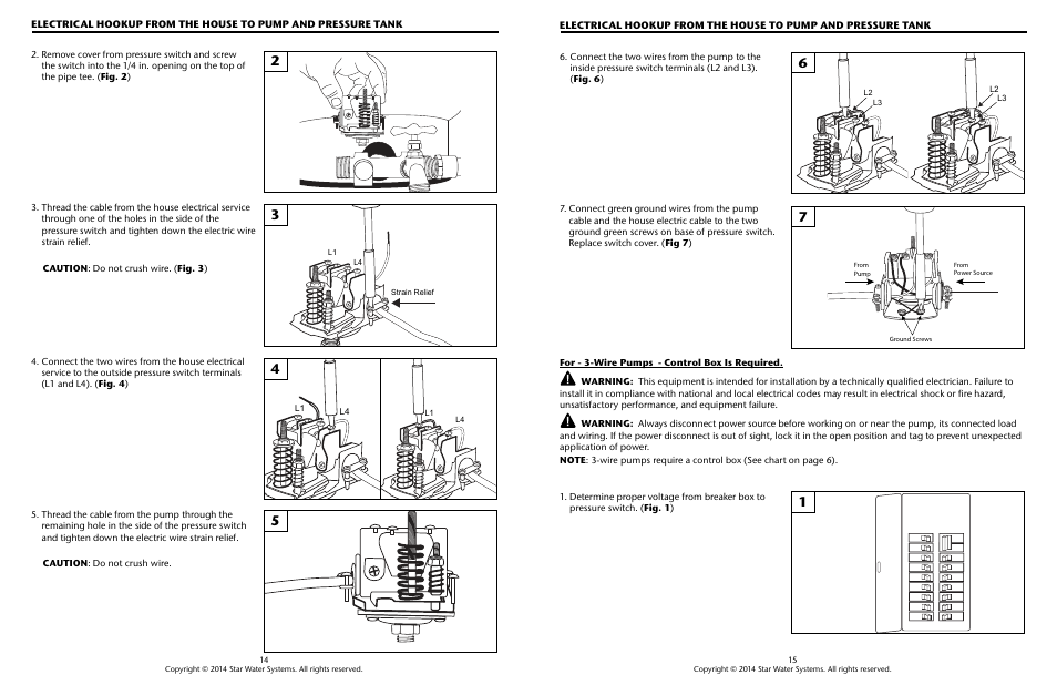 Star Water Systems Star 4in Sub Instr2&3-wire User Manual | Page 8 / 11