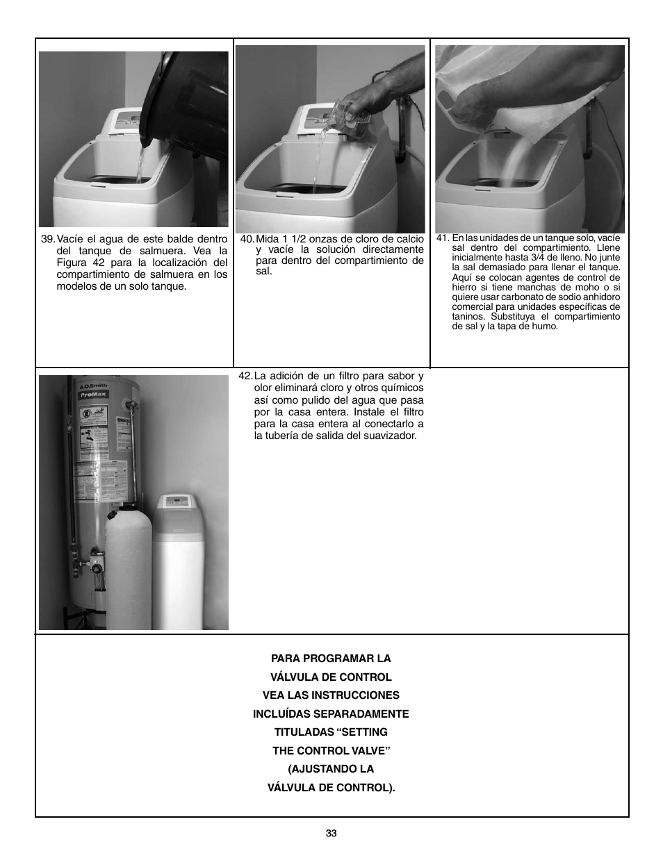 Star Water Systems Water Softener User Manual | Page 33 / 38