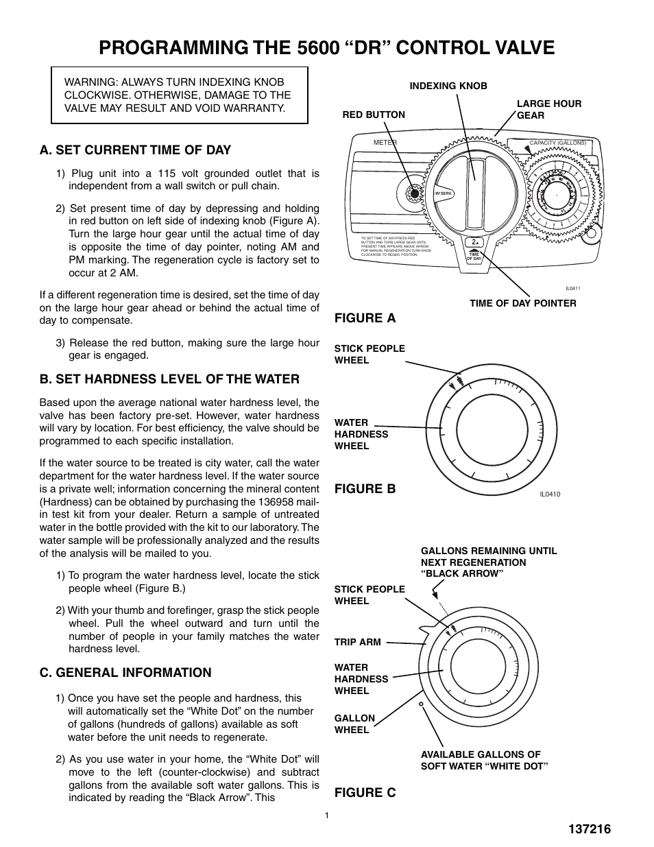 Star Water Systems Control Valve User Manual | 2 pages