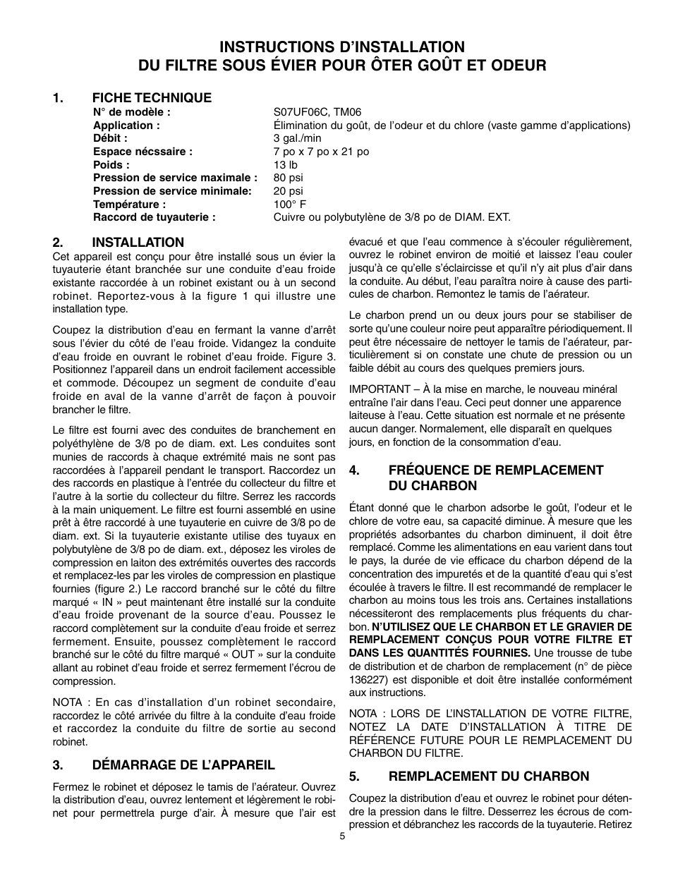 Star Water Systems TM06 (Flint & Walling) User Manual | Page 5 / 6