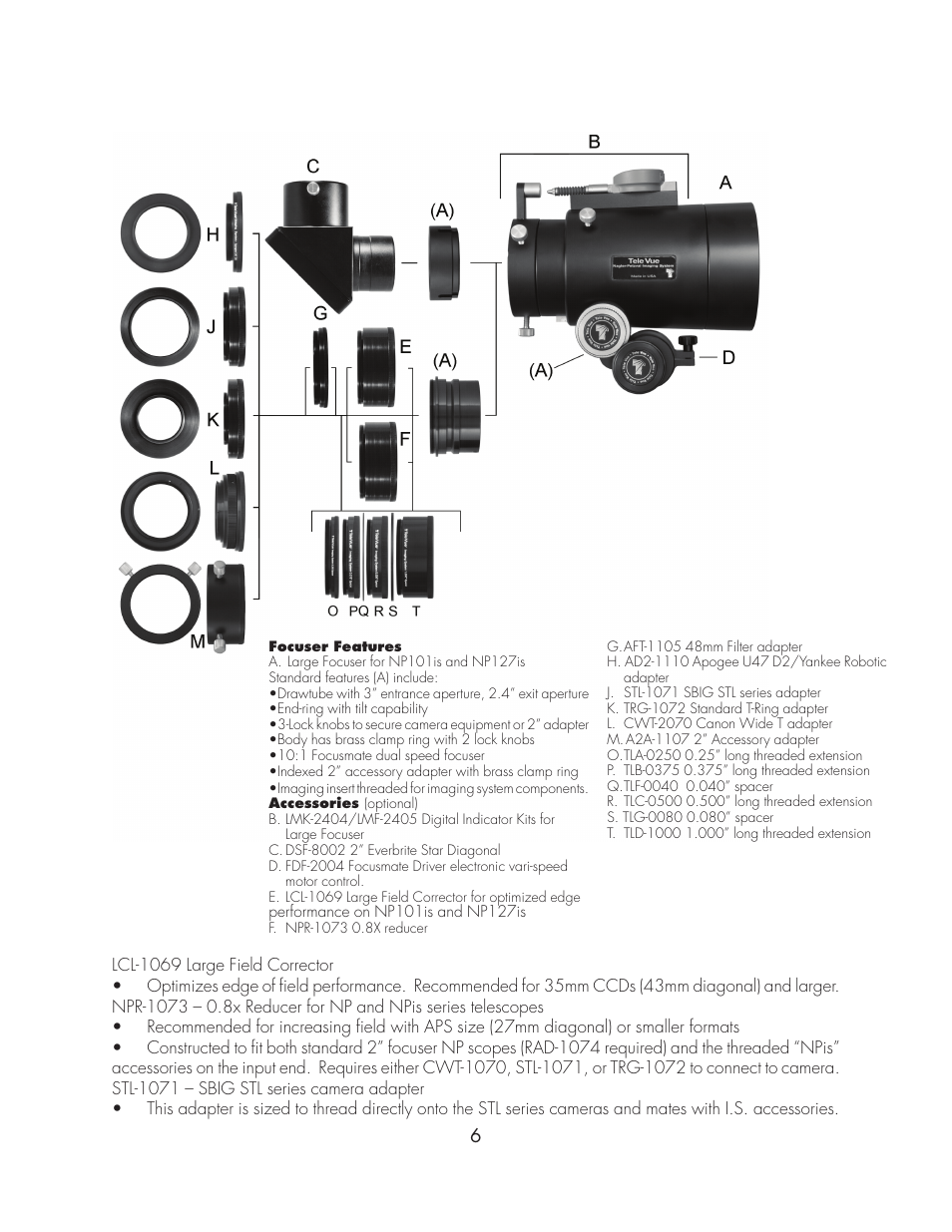 Tele Vue NP101is User Manual | Page 6 / 12