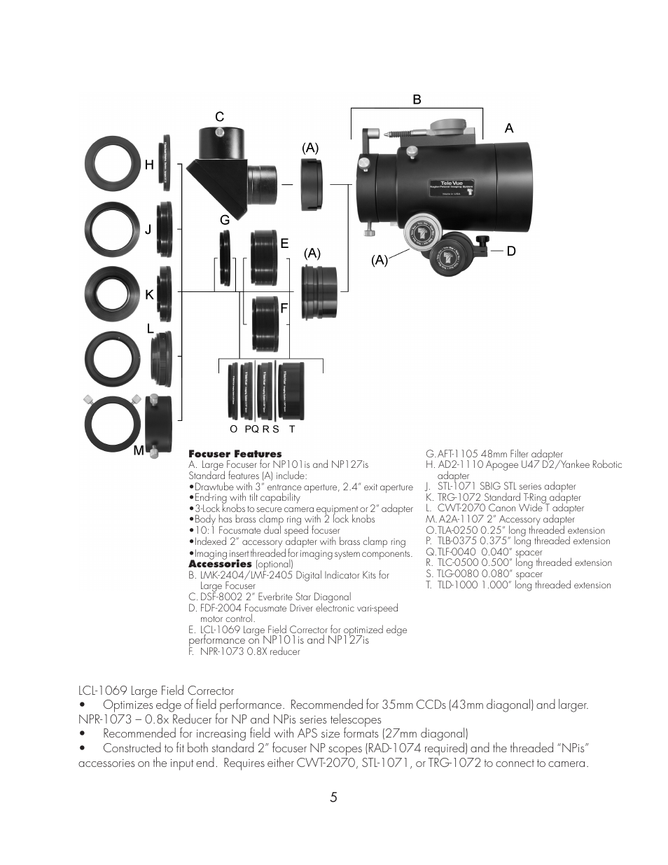 Tele Vue NP127is User Manual | Page 5 / 10