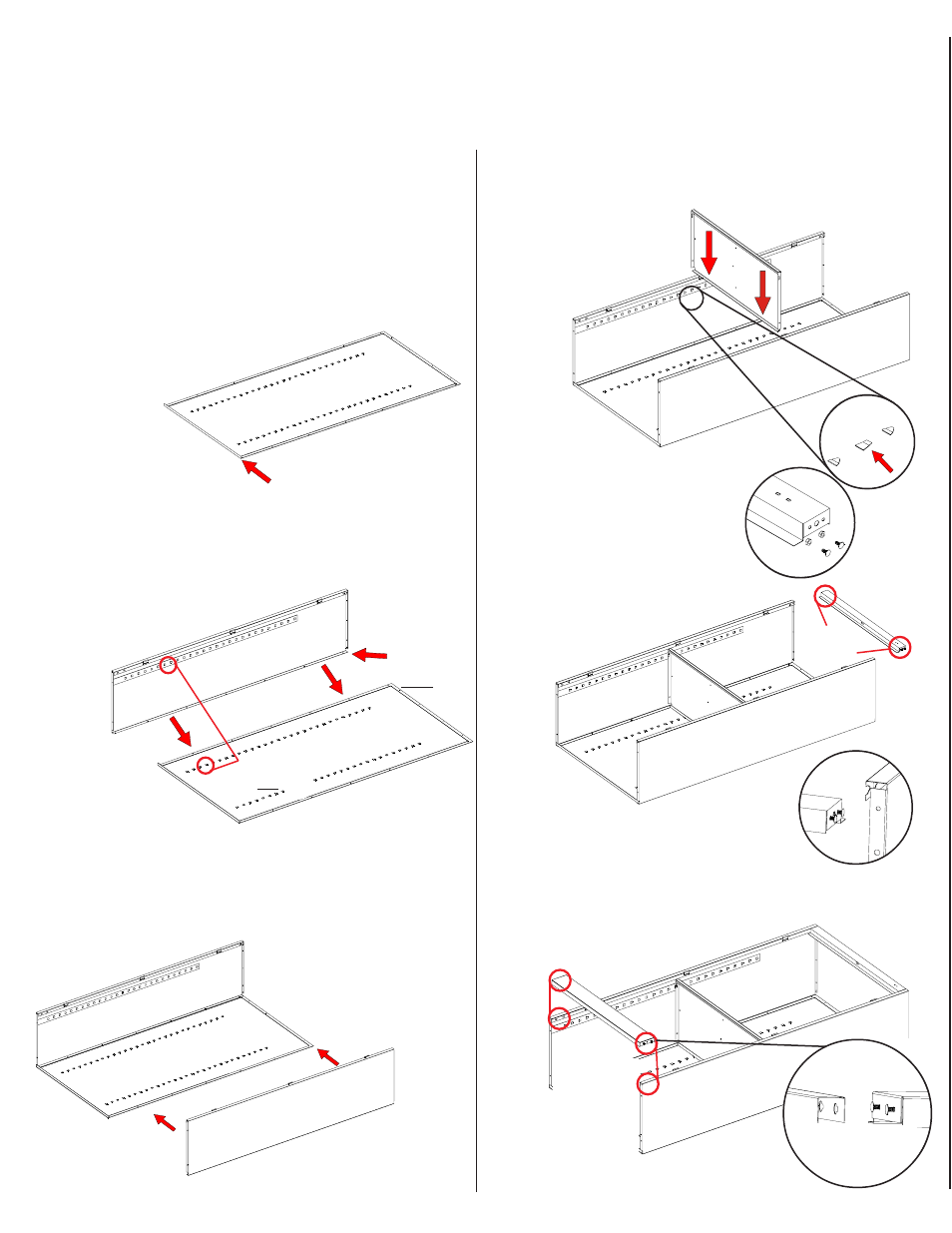 Installation of 1470 cabinets | Tennsco 1470 User Manual | Page 2 / 4