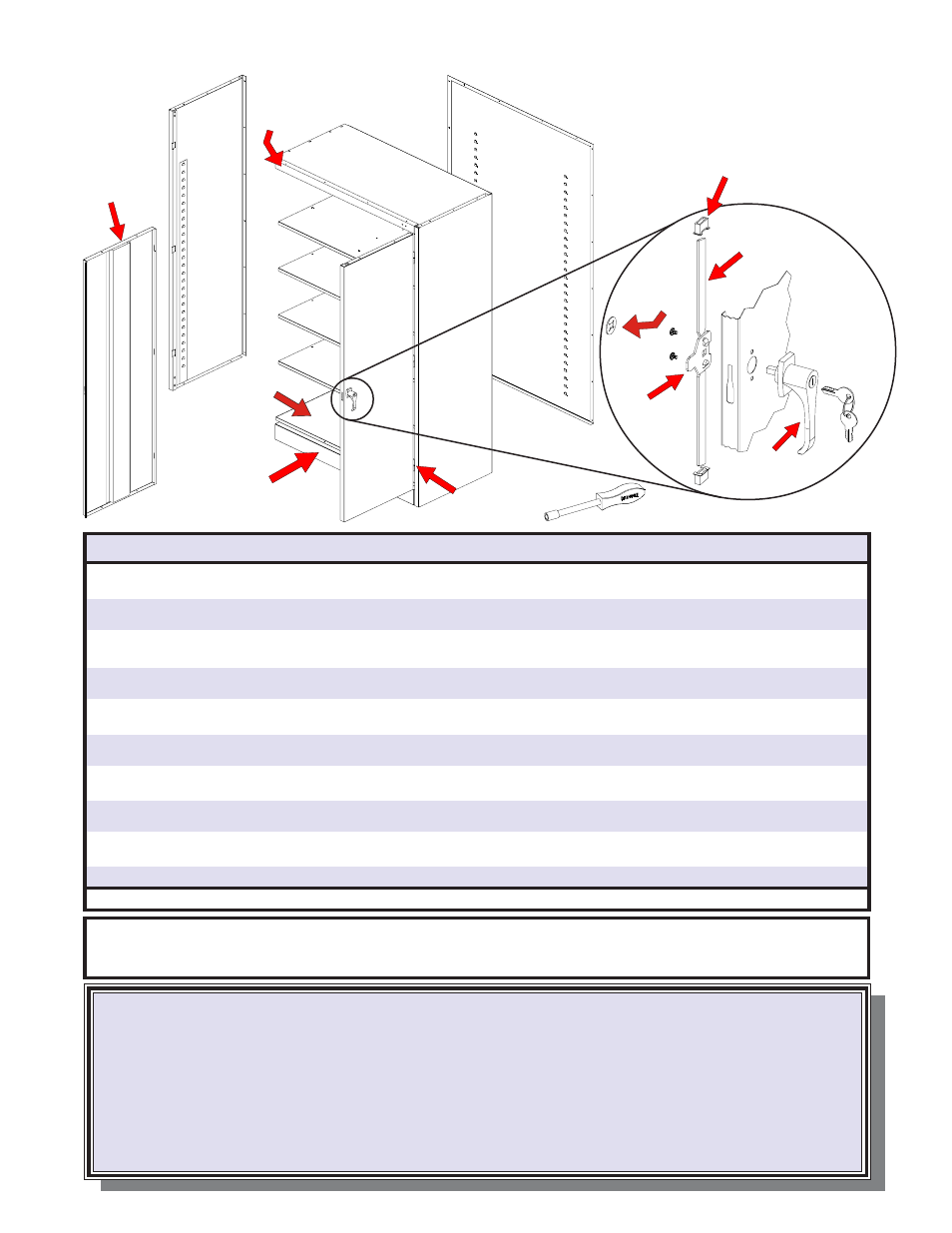 Replacement parts | Tennsco 1470 User Manual | Page 4 / 4