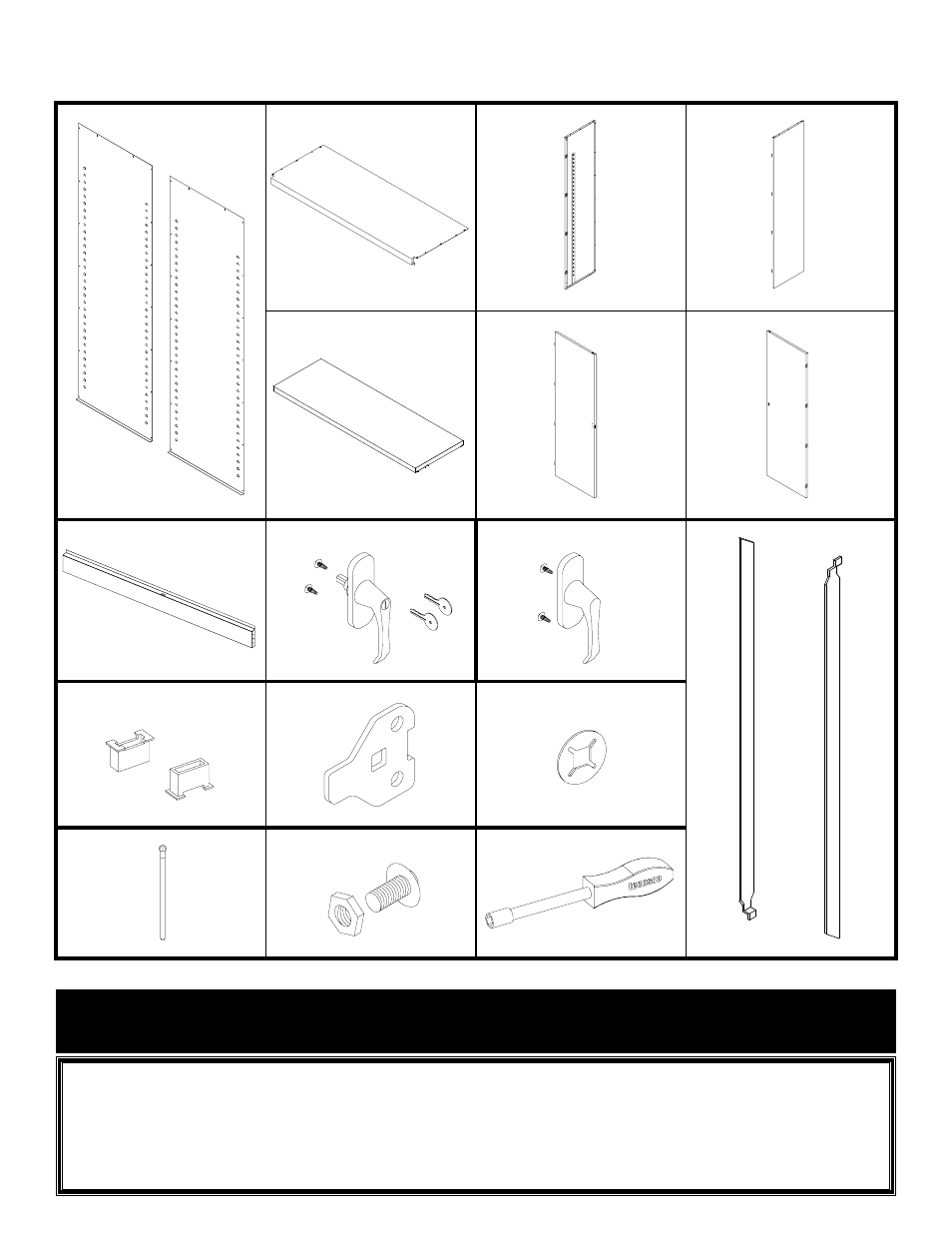 Parts list | Tennsco J2478A User Manual | Page 4 / 4