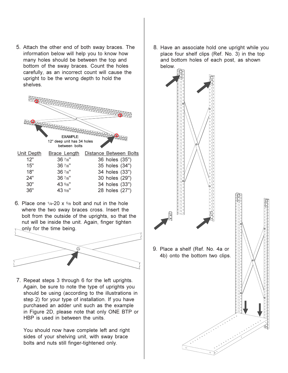 Tennsco Q-Line Shelving Open User Manual | Page 3 / 8