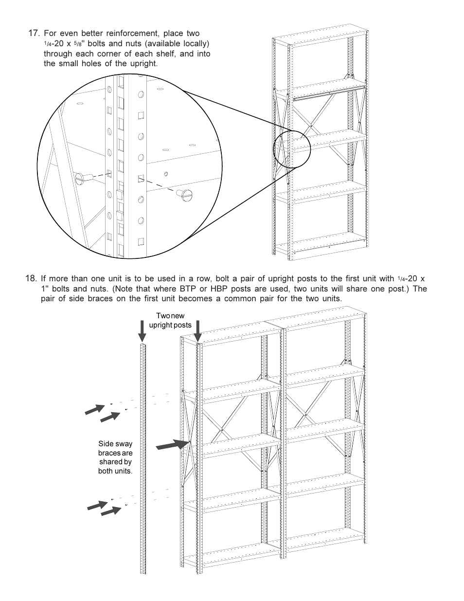 Tennsco Q-Line Shelving Open User Manual | Page 6 / 8