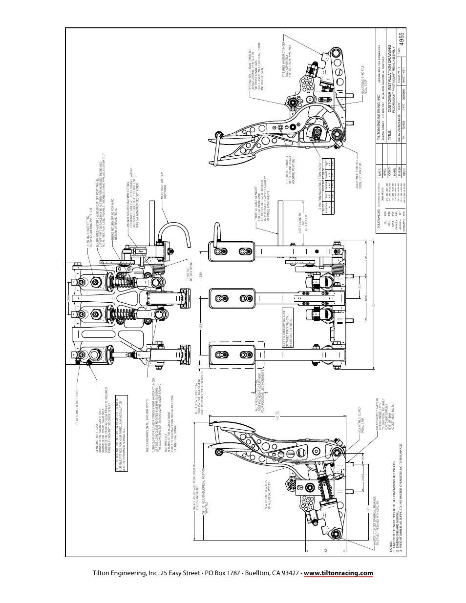 Tilton Floor-Mount (98-1207) User Manual | Page 4 / 4