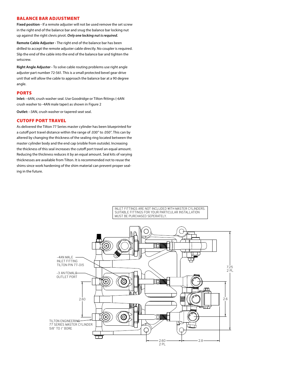 Tilton Overhung-Mount (98-1206) User Manual | Page 3 / 4