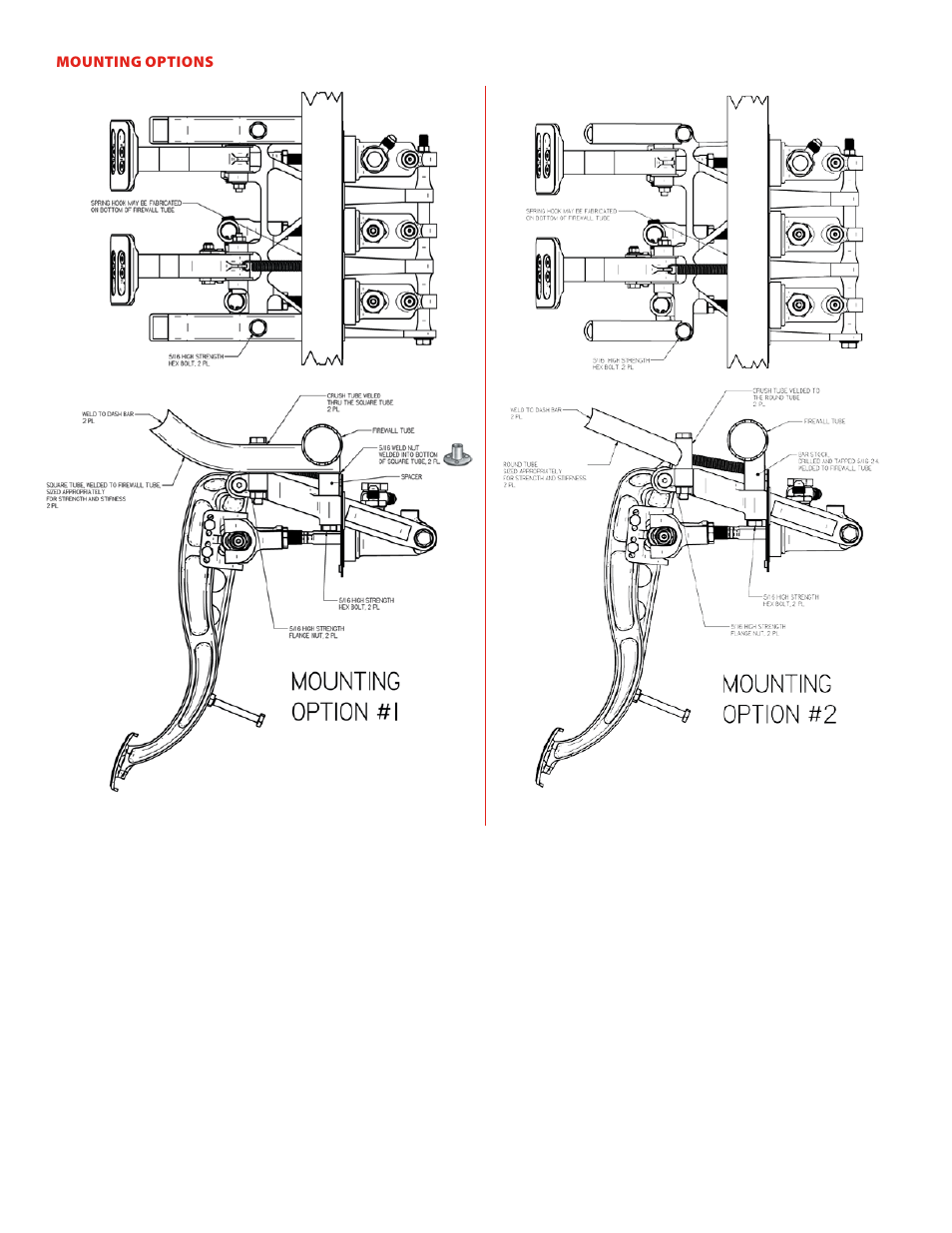 Tilton Firewall-Mount (98-1205) User Manual | Page 2 / 4