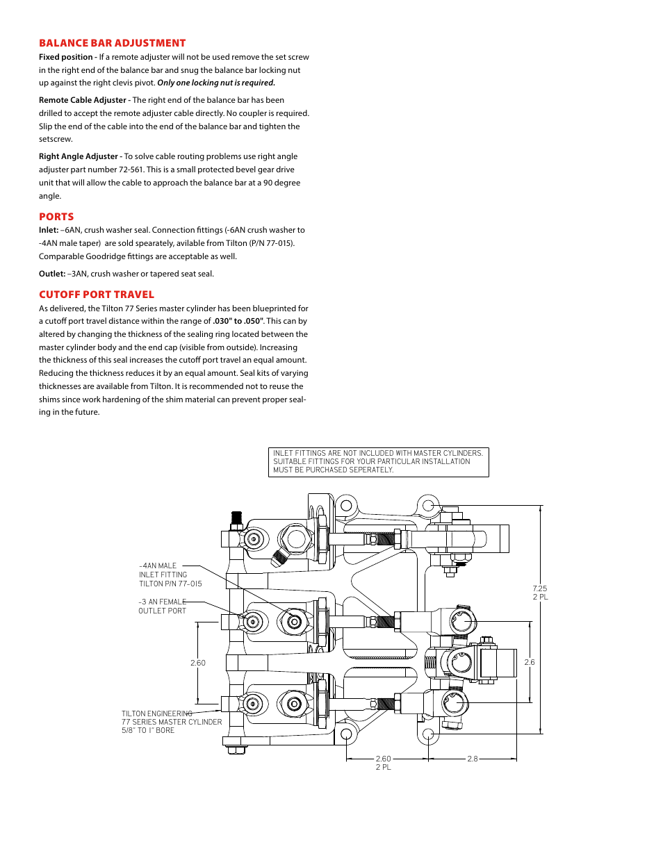 Tilton Firewall-Mount (98-1205) User Manual | Page 3 / 4