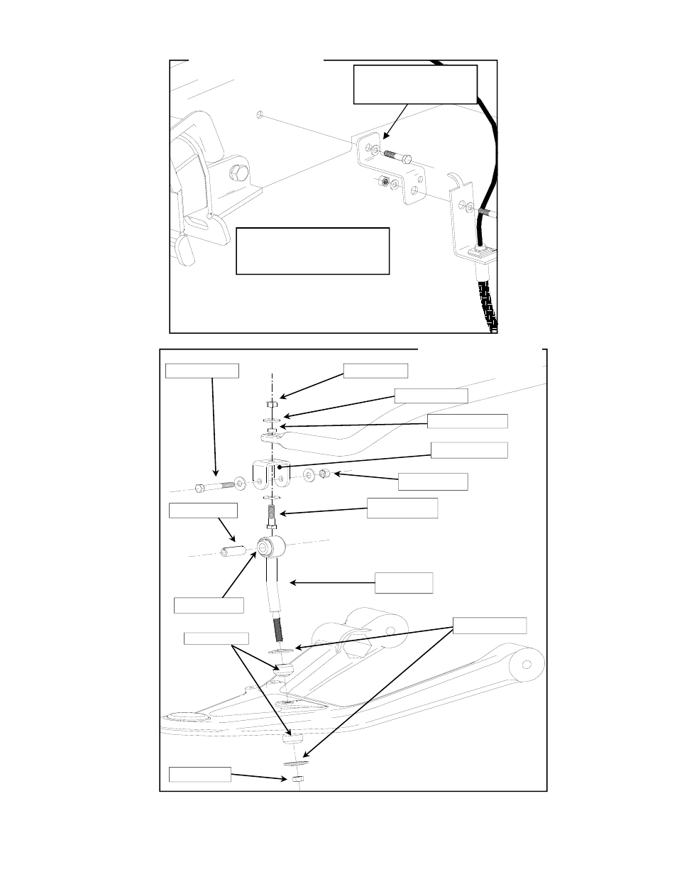 Illustration 11, Illustration 12, Passenger side | Trail Master 6.0 Inch Bracket Suspension Lift Kit with Rear NGS Shocks (TM104N) User Manual | Page 14 / 22