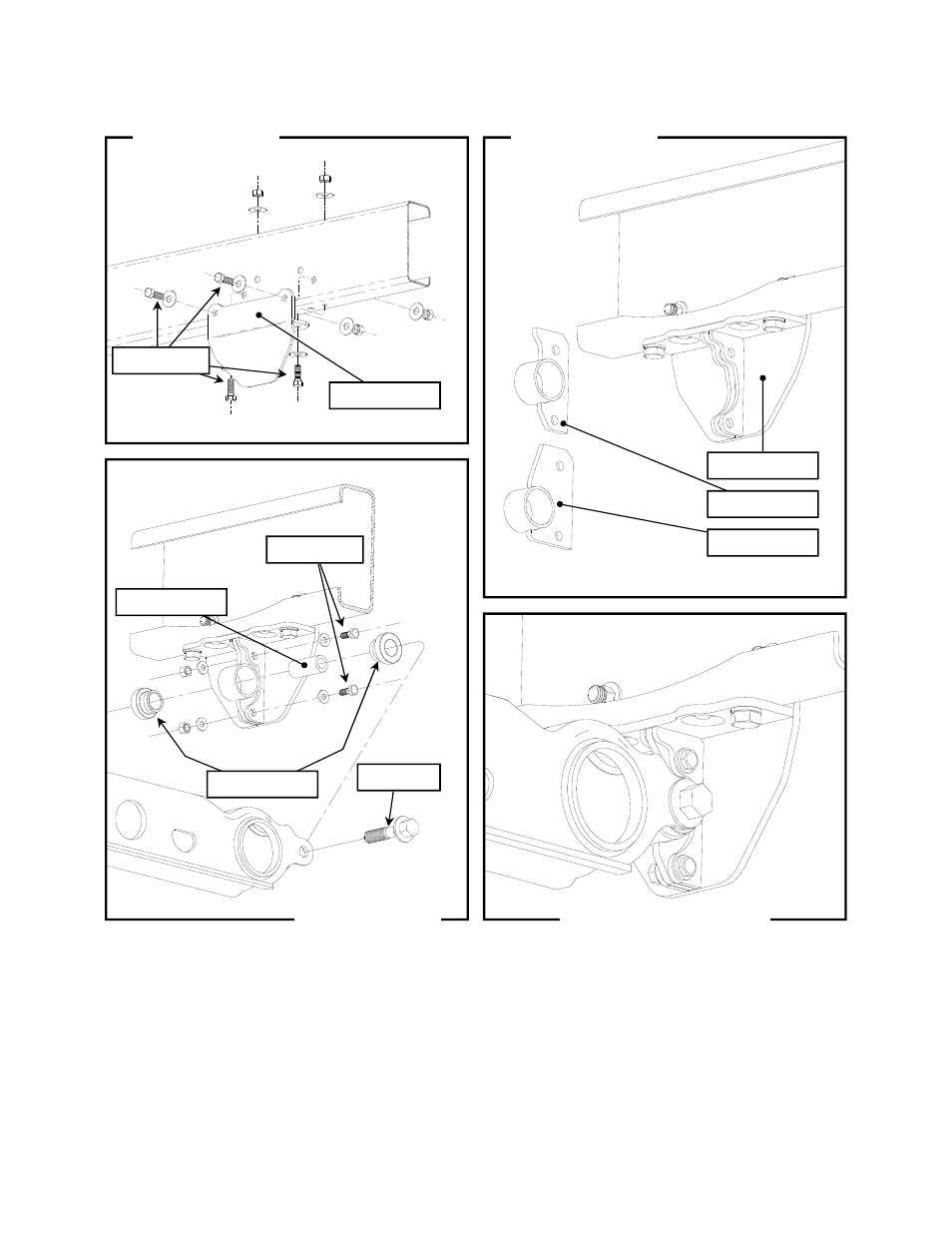 Illustration 16, Illustration 14, Illustration 13 | Illustration 15 | Trail Master 6.0 Inch Bracket Suspension Lift Kit with Rear NGS Shocks (TM104N) User Manual | Page 16 / 22