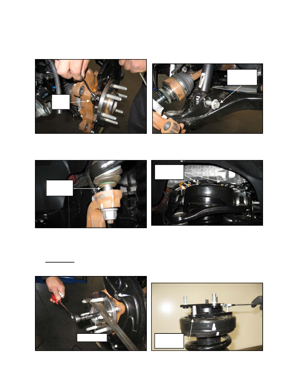 Trail Master 3.0 Inch Lift Kit with Rear NGS Shocks (TM405 & TM405N) User Manual | Page 5 / 10