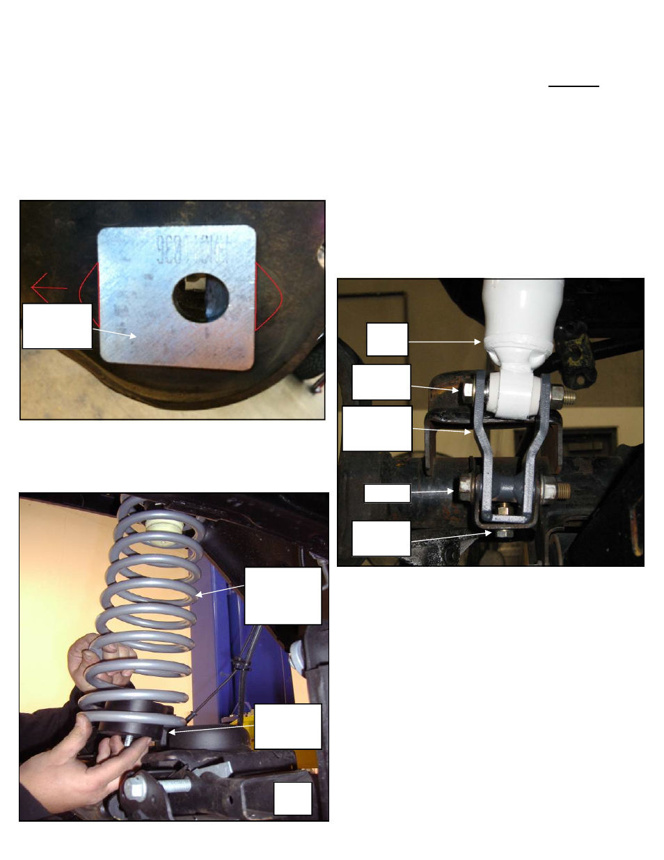 Trail Master 3.0 Inch Lift Kit with Shock Extension Brackets (TM3330-40020 & TM3330-40053) User Manual | Page 5 / 12