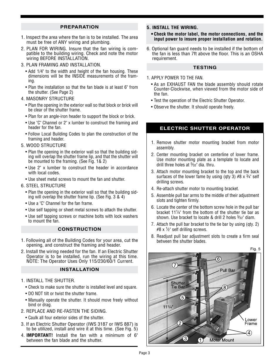 Triangle Engineering of Arkansas VID SERIES (Direct Drive) User Manual | Page 3 / 4