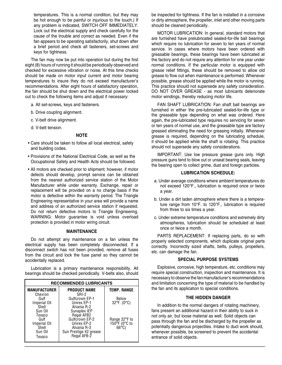 Triangle Engineering of Arkansas JD User Manual | Page 3 / 4