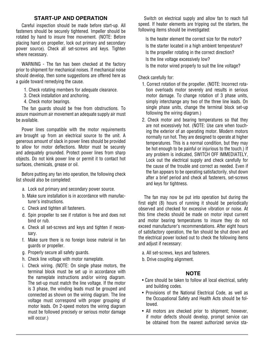 Triangle Engineering of Arkansas TP HIGH VELOCITY FANS User Manual | Page 2 / 4