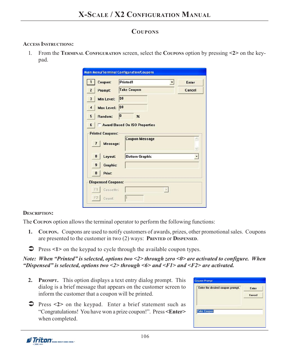 X2 c | Triton X-SCALE/X2 Configuration Manual User Manual | Page 116 / 419