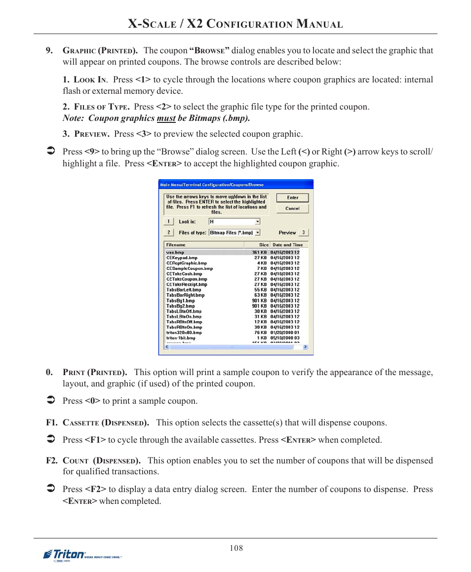 X2 c | Triton X-SCALE/X2 Configuration Manual User Manual | Page 118 / 419