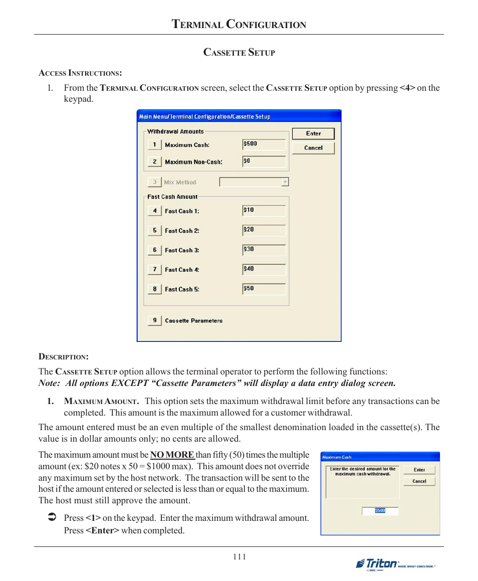 Triton X-SCALE/X2 Configuration Manual User Manual | Page 121 / 419