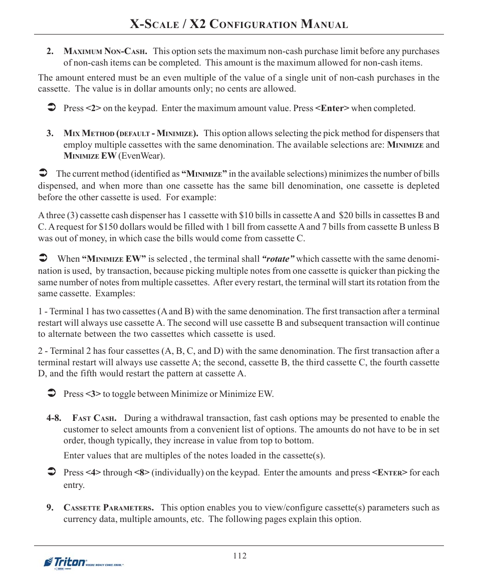 X2 c | Triton X-SCALE/X2 Configuration Manual User Manual | Page 122 / 419
