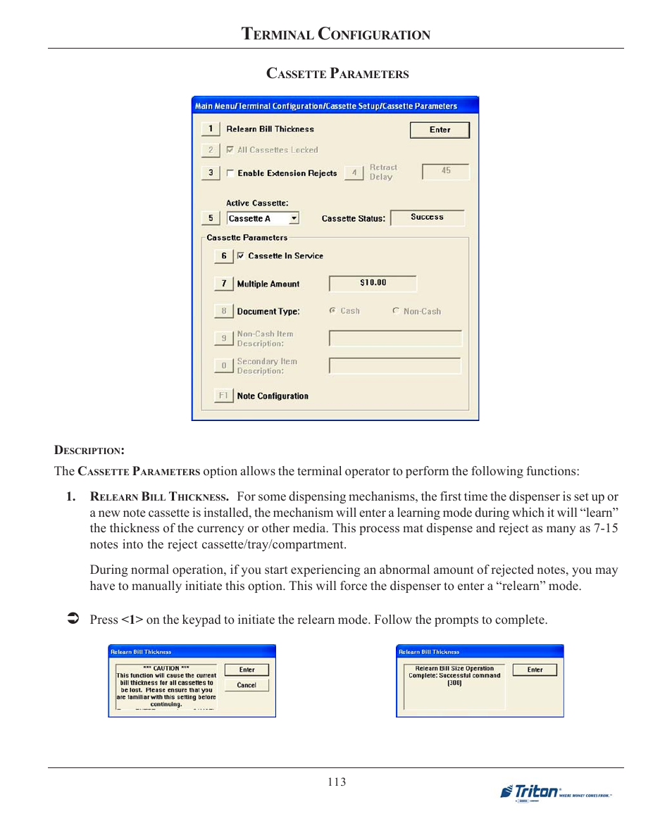 Triton X-SCALE/X2 Configuration Manual User Manual | Page 123 / 419