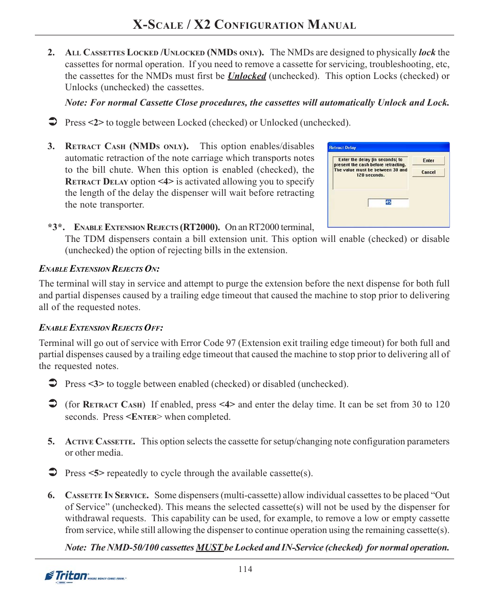 X2 c | Triton X-SCALE/X2 Configuration Manual User Manual | Page 124 / 419