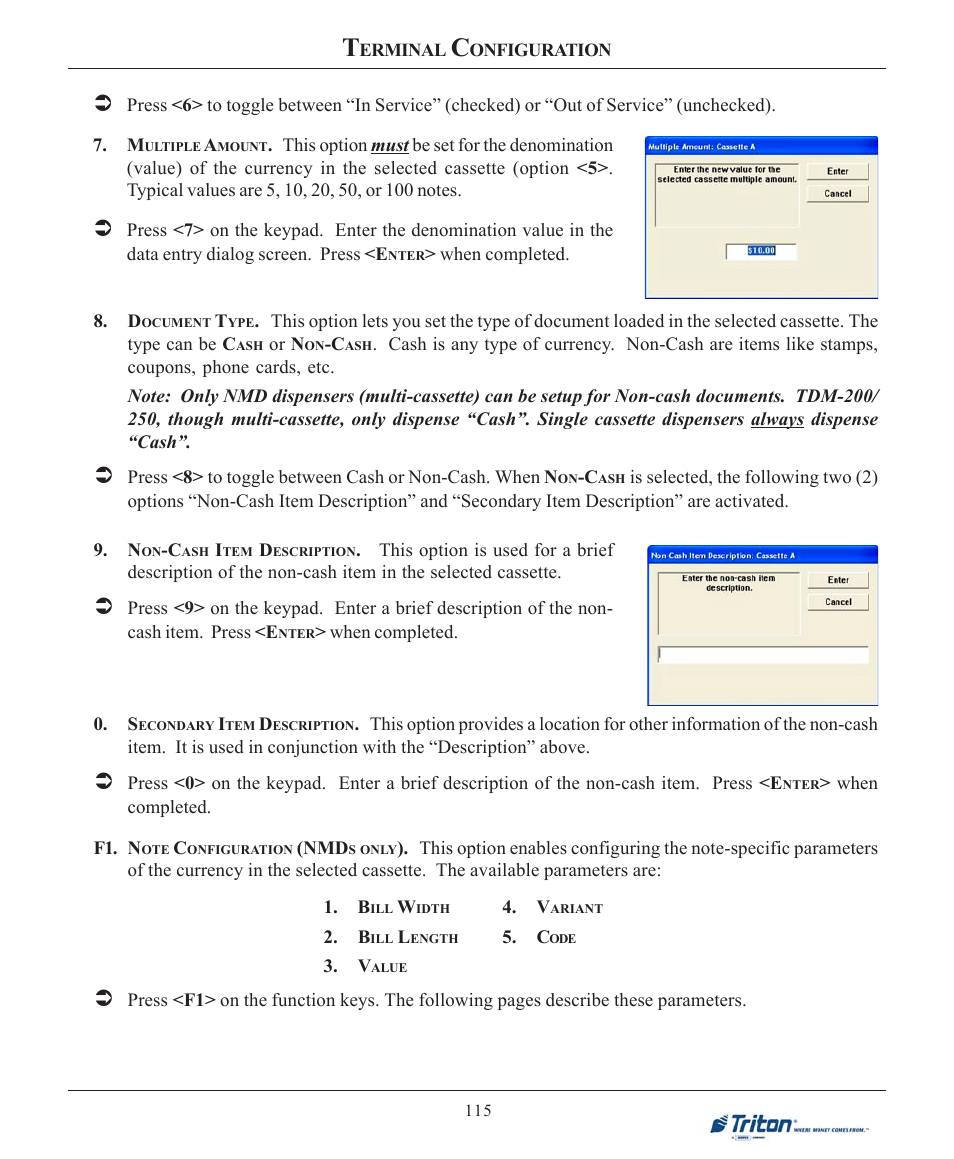 Triton X-SCALE/X2 Configuration Manual User Manual | Page 125 / 419