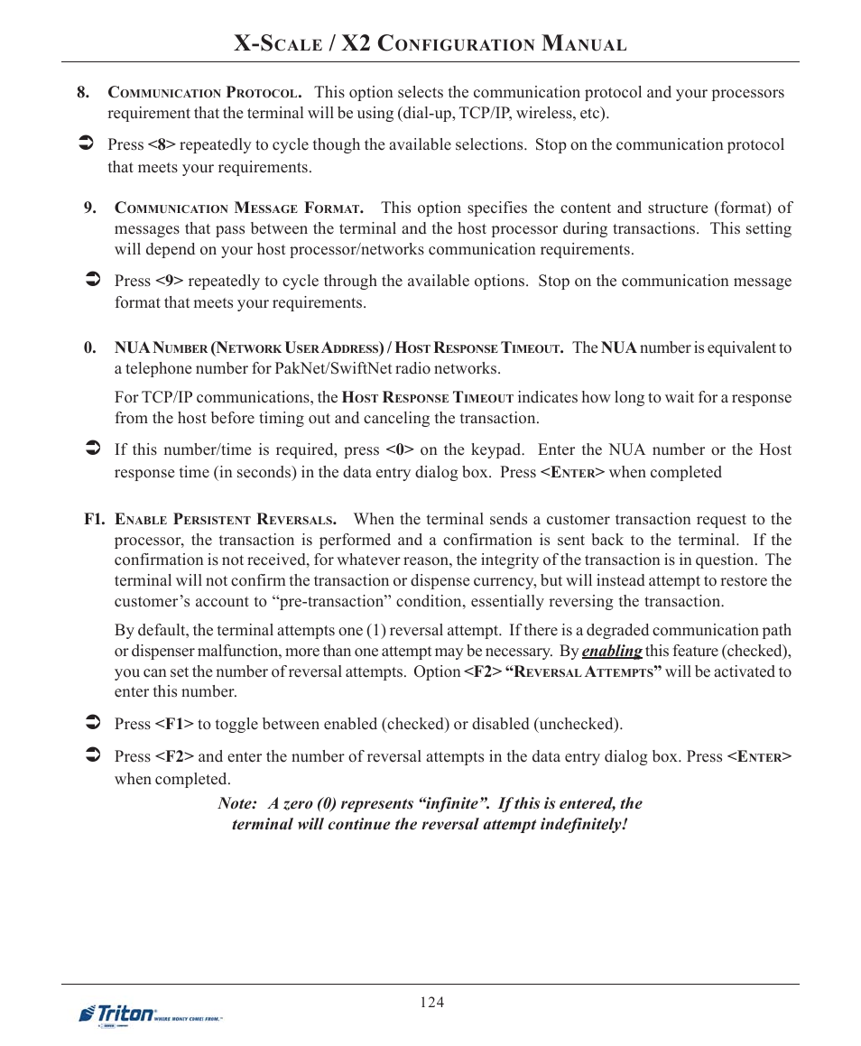 X2 c | Triton X-SCALE/X2 Configuration Manual User Manual | Page 134 / 419