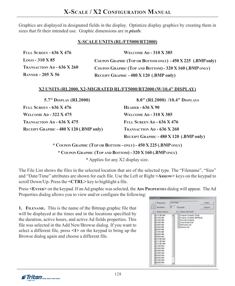 X2 c | Triton X-SCALE/X2 Configuration Manual User Manual | Page 138 / 419