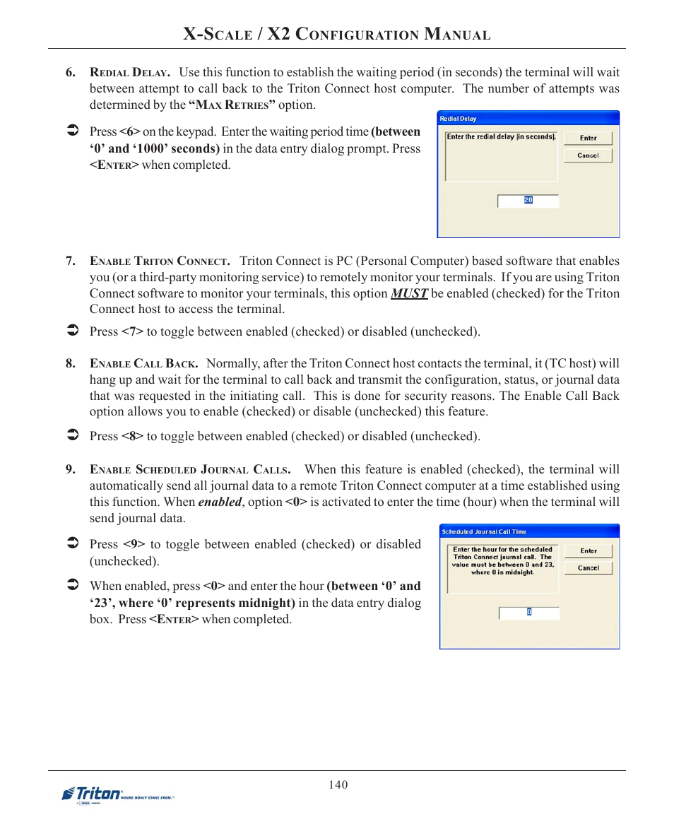 X2 c | Triton X-SCALE/X2 Configuration Manual User Manual | Page 150 / 419