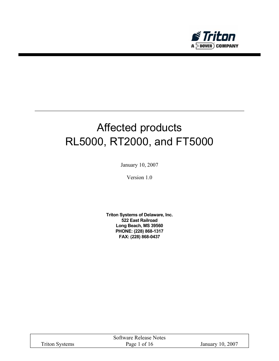 Triton systems of delaware, inc | Triton X-SCALE/X2 Configuration Manual User Manual | Page 192 / 419