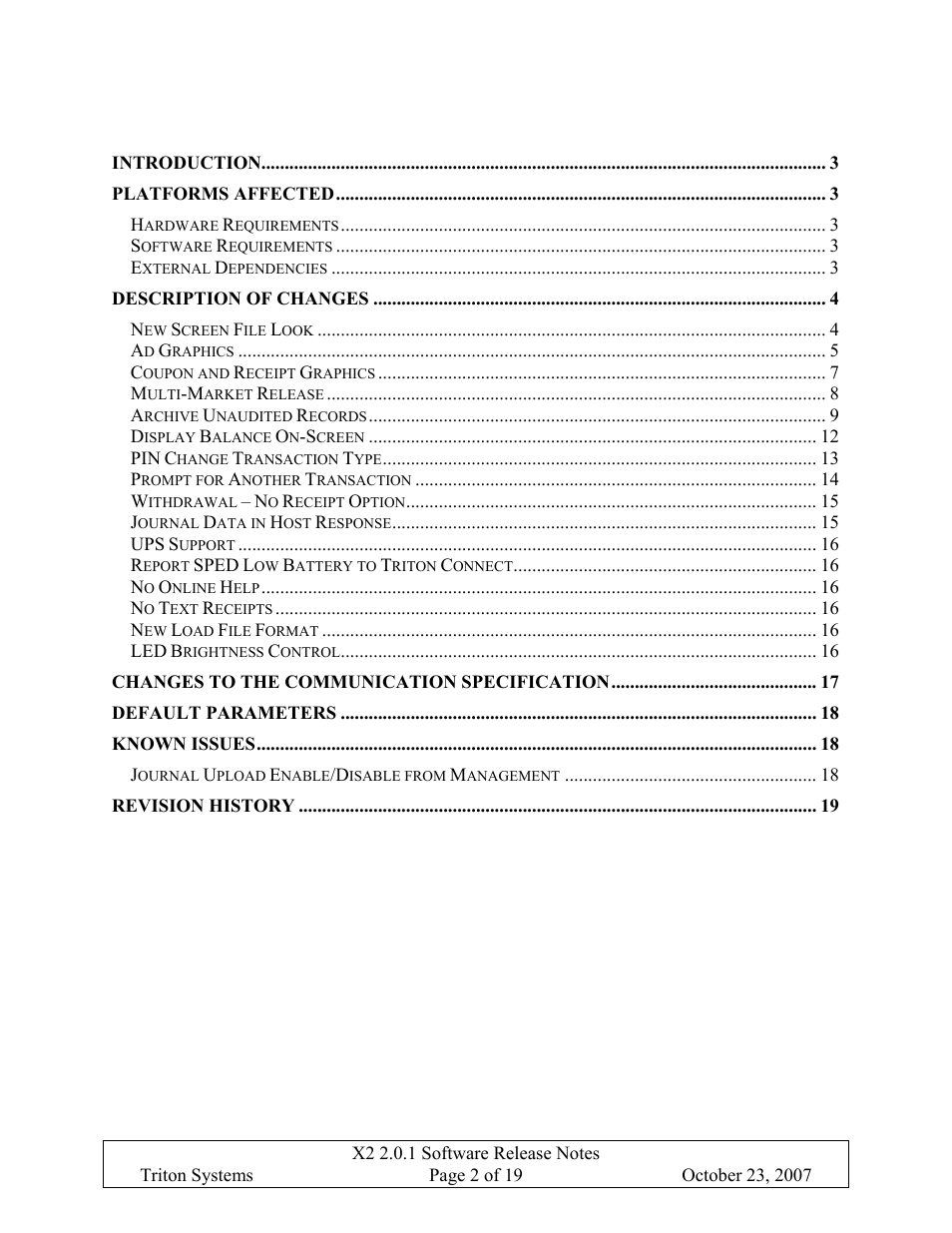 Triton X-SCALE/X2 Configuration Manual User Manual | Page 337 / 419