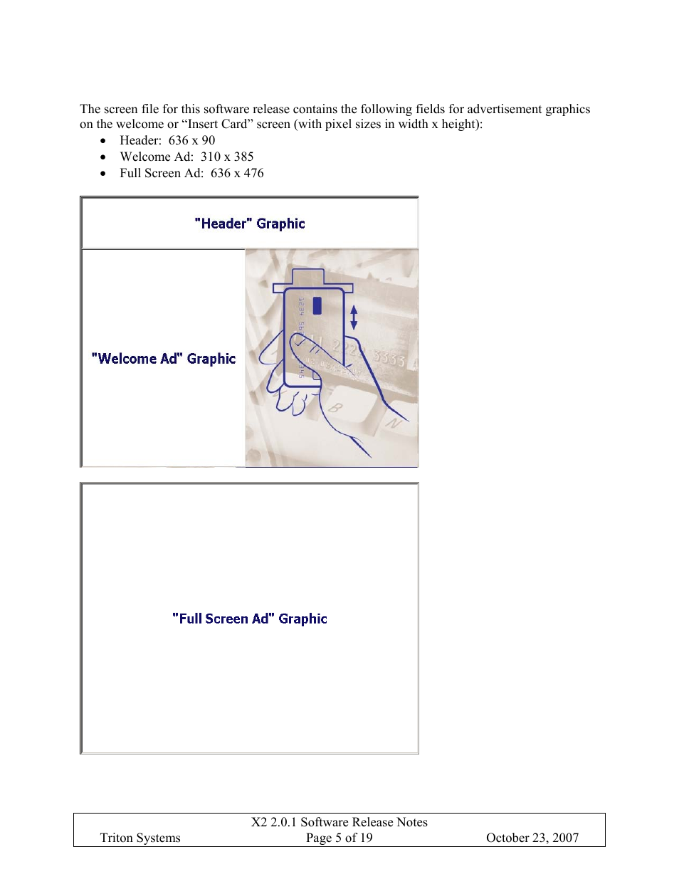 Ad graphics, Raphics | Triton X-SCALE/X2 Configuration Manual User Manual | Page 340 / 419