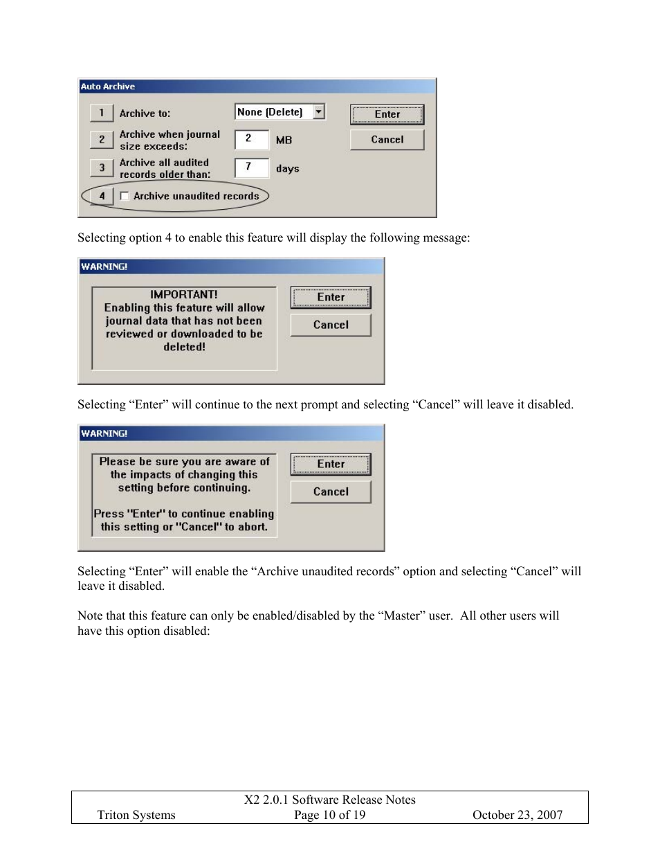 Triton X-SCALE/X2 Configuration Manual User Manual | Page 345 / 419