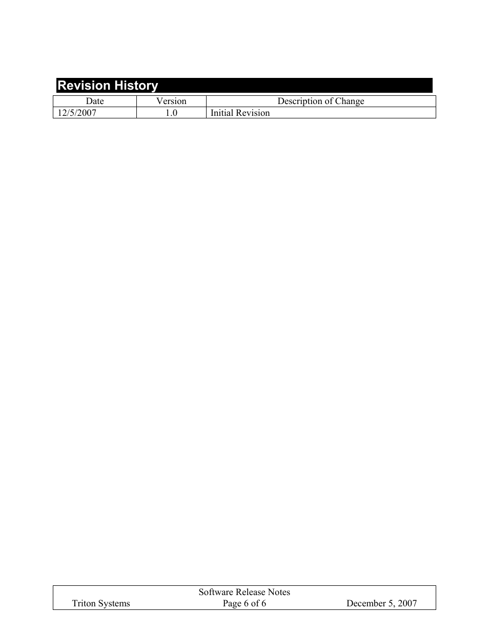 Revision history | Triton X-SCALE/X2 Configuration Manual User Manual | Page 359 / 419